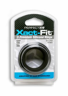 Xact-Fit Kit - Cockring Set - S/M/L
