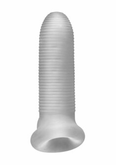 Fat Boy Micro Ribbed Sheath - Dildo - 14 cm