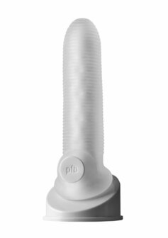 Fat Boy Micro Ribbed Sheath - Dildo - 16,5 cm