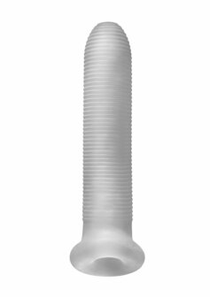 Fat Boy Micro Ribbed Sheath - Dildo - 19 cm