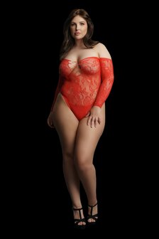 Wonder Strass Bodysuit - Plus Size Queen Size