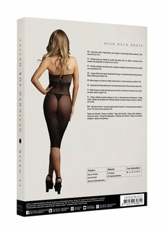 Lingerie Jurkje met Hoge Hals - One Size O/S