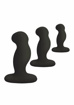 Anal Starter Kit - 3 Stevige Siliconen Anaal Pluggen