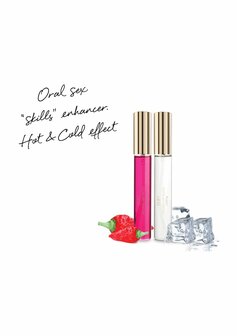 Kissable Nip Gloss Verkoelend &amp; Verwarmend - 2 x 13 ml