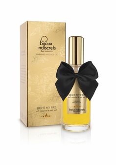 Light My Fire - Verwarmende Massageolie Zachte Karamel &amp; Zeezout - Zachte Karamel &amp; Zeezout - 100 ml