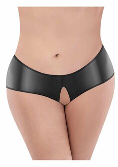 Liquid Onyx Split Back Boy Short Queen Size