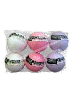 Sexplosion! Bath Bombs (6 bombs in 3 scents, no display)