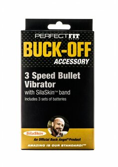Buck Off - Cockring met Vibrerende Bullet