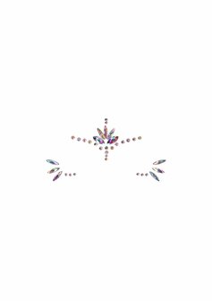 Dazzling Eye Contact Bling Sticker O/S