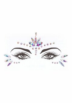 Dazzling Eye Contact Bling Sticker O/S