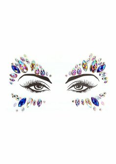 Dazzling Eye Sparkle Bling Sticker O/S