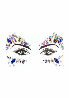 Dazzling Eye Sparkle Bling Sticker O/S