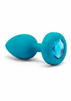 Aquamarine - Vibrerende Butt Plug - S/M