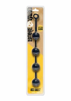 Ass Ballz - Clamshell Anal Beads - XL
