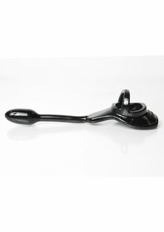 Armour Tug Lock - Cockring met Ball Strap en Butt Plug