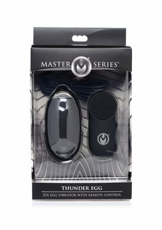 Thunder Egg - Silicone Vibrator with Remote Control