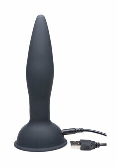 Turbo Ass-Spinner - Silicone Anal Plug with Remote Control