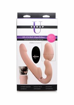 Evoke Ergo-Fit - Inflatable and Vibrating Strapless Strap-On