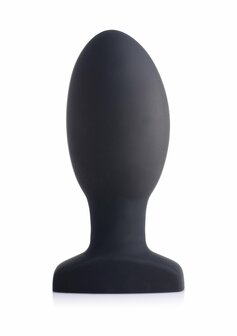 Opblaasbare Vibrerende Siliconen Butt Plug