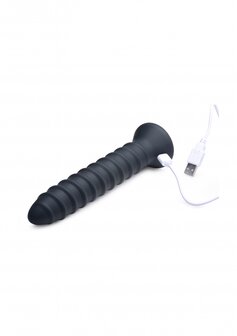 Power Screw - Spiraal Siliconen Vibrator