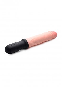 Auto Pounder - Vibrerende en Stotende Dildo met Handvat