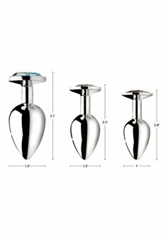 Rainbow Prism - Butt Plug - Small