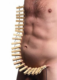 Firecracker - 24 Clothespin Body Chain