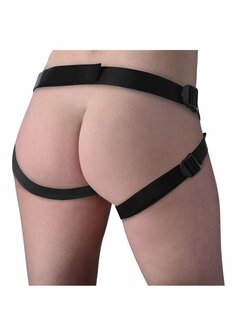 Brazen - Silicone Dildo with Harness - 8&quot; / 20 cm