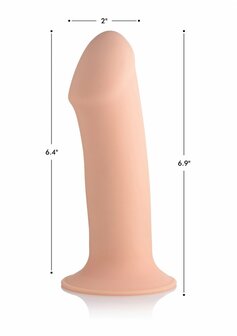 Squeezable Thick Phallic Dildo