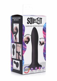 Squeezable Slim Dildo