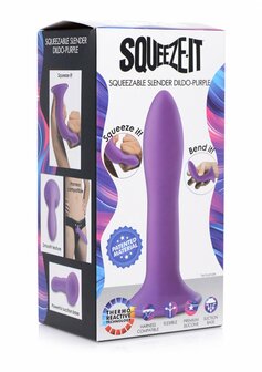 Squeezable Slim Dildo