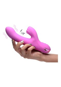 Silicone Pulsating and Vibrating Rabbit