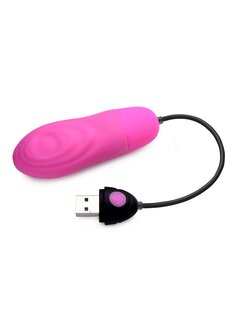 Pulsating Rechargeable Silicone Bullet
