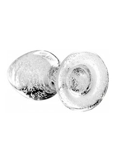 Glow-In-The-Dark - Glass Butt Plug - Large