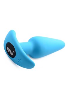 Vibrating Silicone Butt Plug with Remote Control