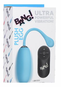 Plush Egg and Remote Control with 28 Speeds