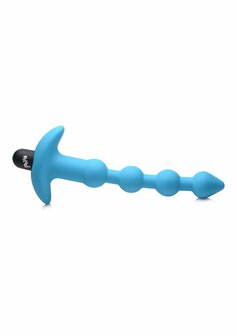 Vibrating Silicone Anal Beads and Remote Control