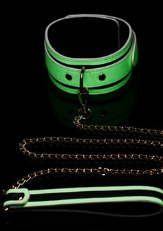 Kink in the Dark - Glow in the Dark Collar and Leash