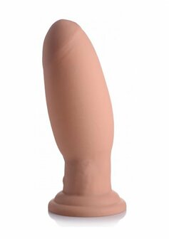 Swell - Inflatable and Vibrating Silicone Dildo - 7&quot; / 18 cm