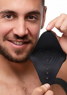 Pleasure Stroke - Vibrating Silicone Penis Sleeve