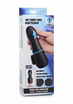 Turbo Silicone Penis Head Pleaser