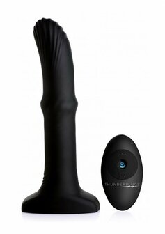 Sliding Shaft - Silicone Vibrator met Afstandsbediening