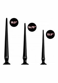 Slim Tapered Anal Hose Training Set