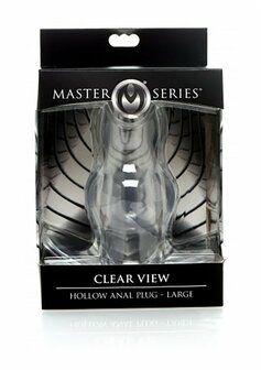 Clear View - Holle Anale Plug - Groot