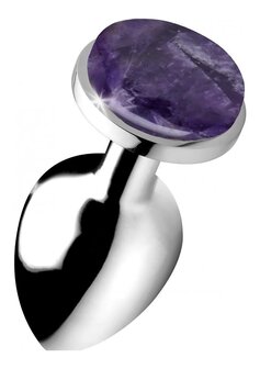 Amethyst Gem - Butt Plug - Large