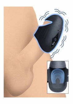 Vibrerende Siliconen Penis Sleeve