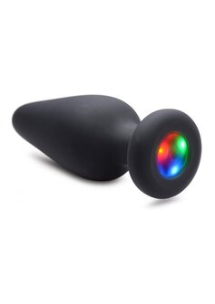 Light-Up - Siliconen Butt Plug - Klein