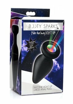 Light-Up - Siliconen Butt Plug - Klein