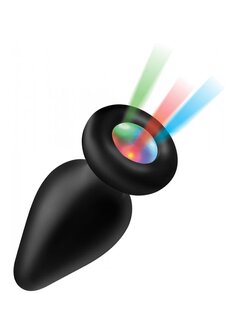 Light-Up - Siliconen Butt Plug - Klein