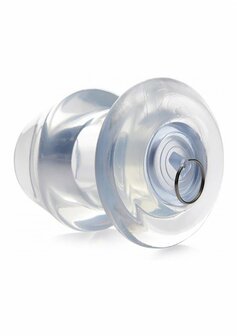 Ass Bung - Doorzichtige Holle Anale Dilatator met Plug - Extra Groot